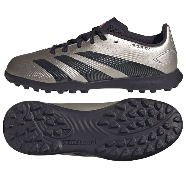 Chaussures de football Adidas Predator League Tf IF6414 argent