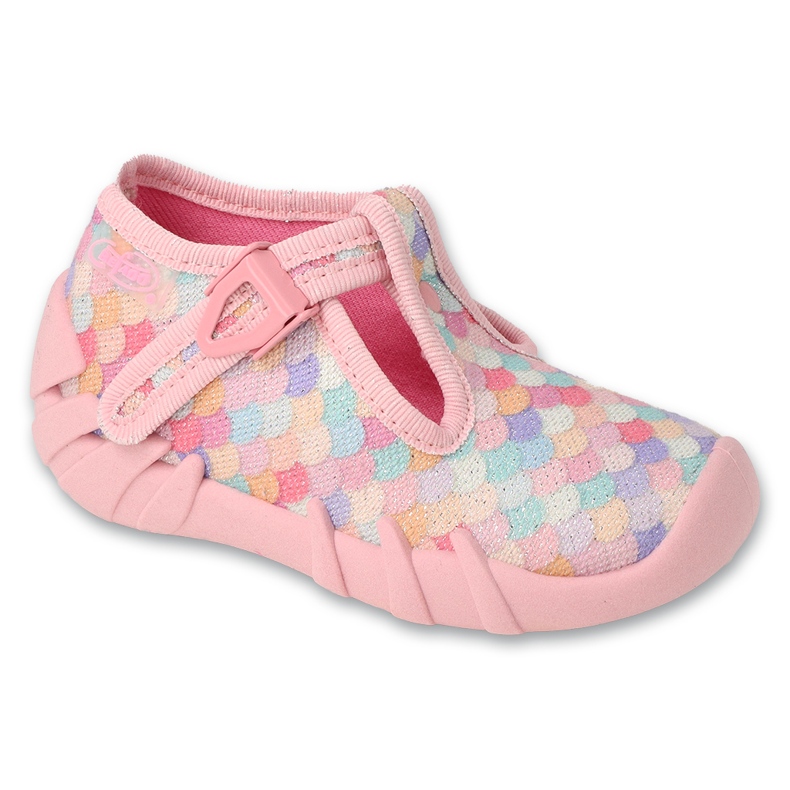 Befado chaussons enfant avec fermoir 110P501, rose