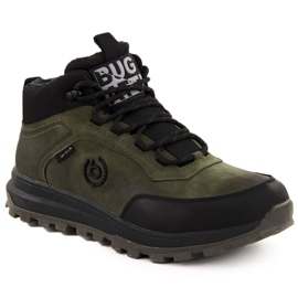 Bottes isolées homme imperméables en cuir vert Bugatti OO153053 Bottes isolées homme imperméables en cuir vert Bugatti OO153053