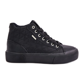 Baskets Femme Isolées Avec Coutures Big Star OO274A480 Noir le noir