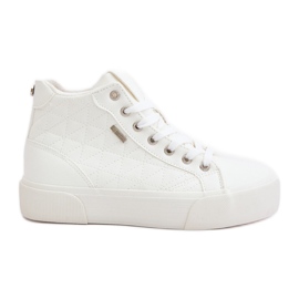 Baskets Isolées Pour Femme Avec Surpiqûres Big Star OO274A479 Blanc