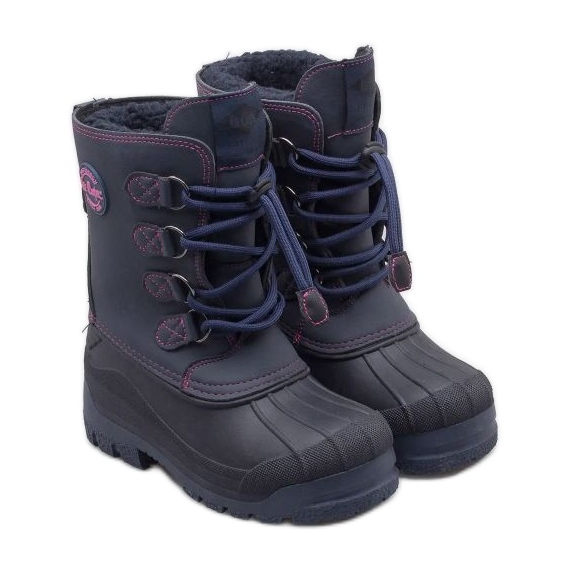 Bottes de neige d'hiver Lee Cooper LCJ-24-44-2843K bleu