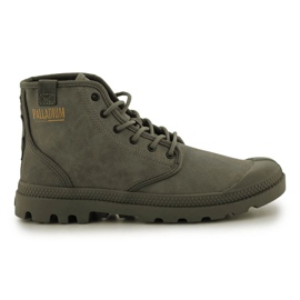 Chaussures Palladium Pampa Hi Coated U 74375-377-M Dusky Green vert Chaussures Palladium Pampa Hi Coated U 74375-377-M Dusky Green vert