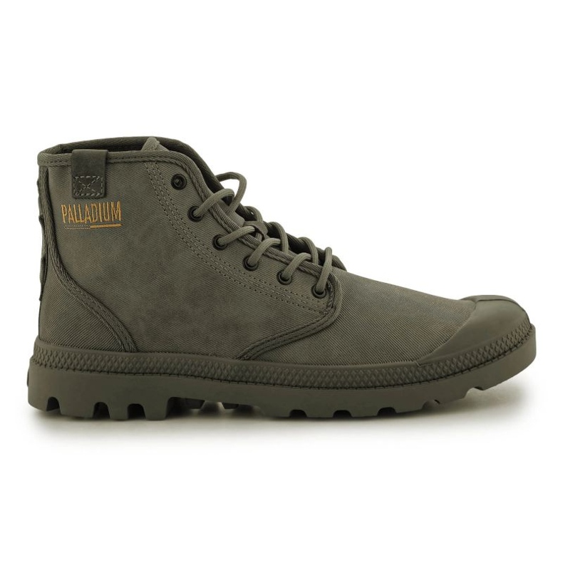 Chaussures Palladium Pampa Hi Coated U 74375-377-M Dusky Green vert