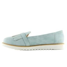 Mocassins bleus pour femmes Mocassins bleus pour femmes