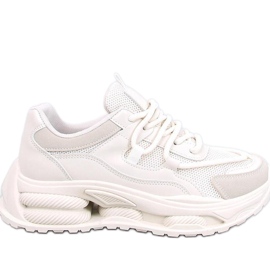 Baskets femme beiges