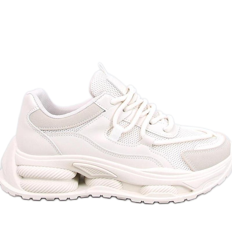 Baskets femme beiges