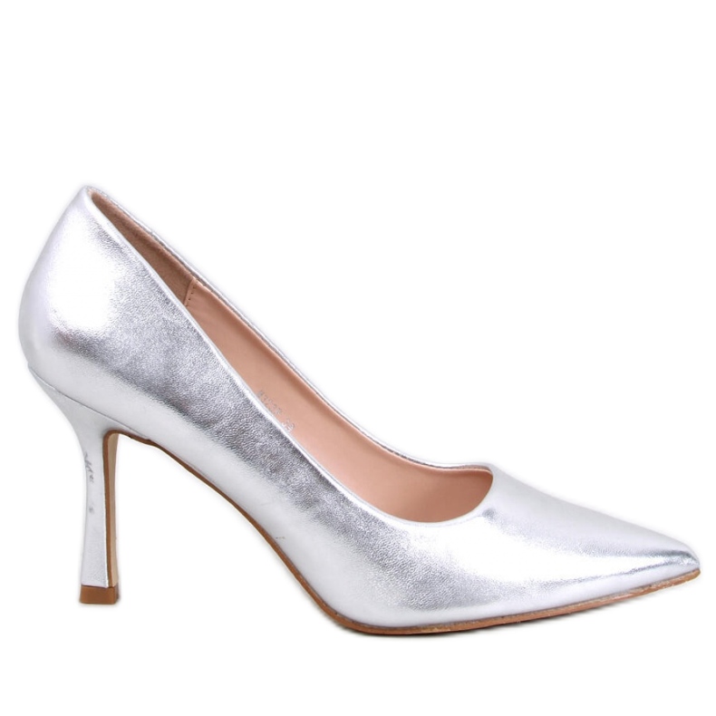 Talons hauts argentés pour femmes gris Talons hauts argentés pour femmes gris