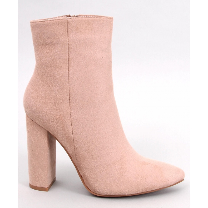 Bottines à talons Rivers kaki - Inello beige Bottines à talons Rivers kaki - Inello beige