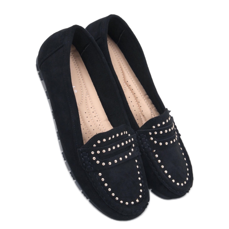 Mocassins femme Noir le noir