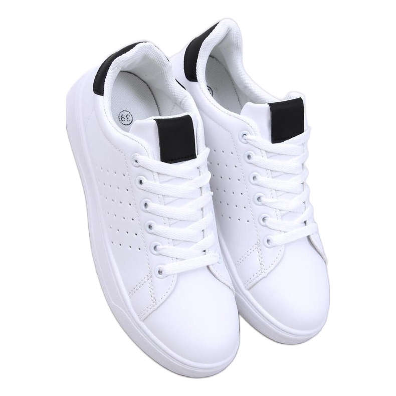 Baskets femme BLANC/NOIR blanche