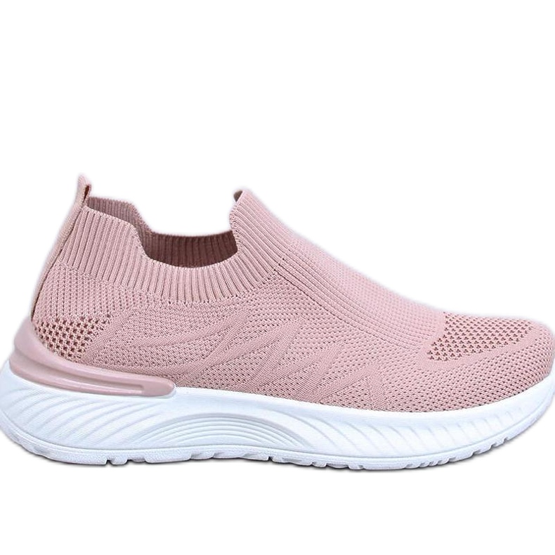 Chaussures de sport chaussettes roses