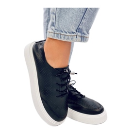 Baskets ajourées noires