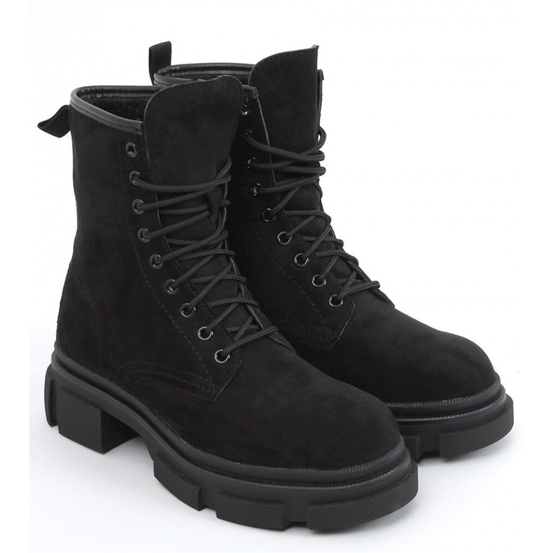 Baggers Dazy en daim noir - Inello le noir