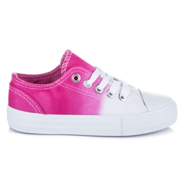 Kylie Sneakers pour enfants ombre blanc rose
