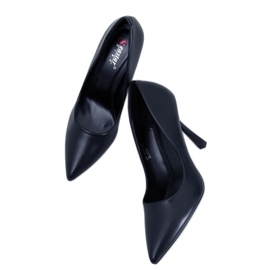 Talons noirs classiques pour femmes le noir