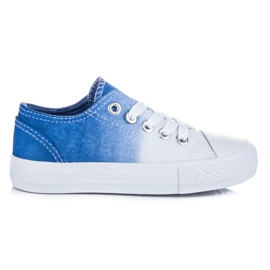 Kylie Sneakers pour enfants ombre blanc bleu