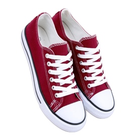 Baskets femme Classic Wine rouge