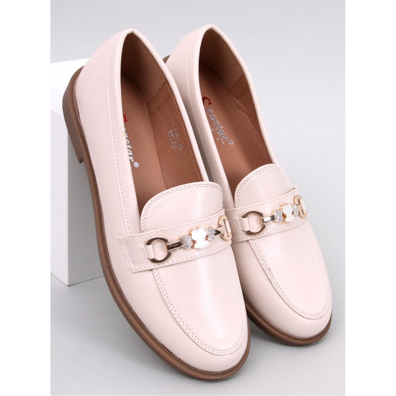 Seastar Mocassins femme pleine fleur avec ours en peluche beige Seastar Mocassins femme pleine fleur avec ours en peluche beige