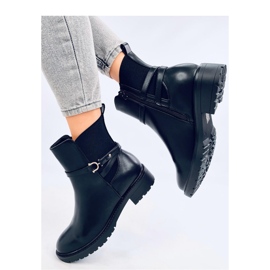 Bottines Chelsea classiques femme Royle Noir - Inello
