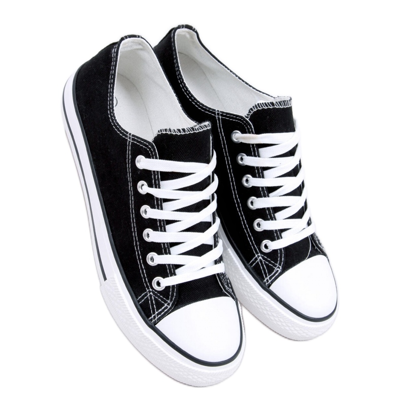 Baskets classiques pour femmes Noir le noir
