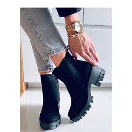 Chelsea boots noires à talons