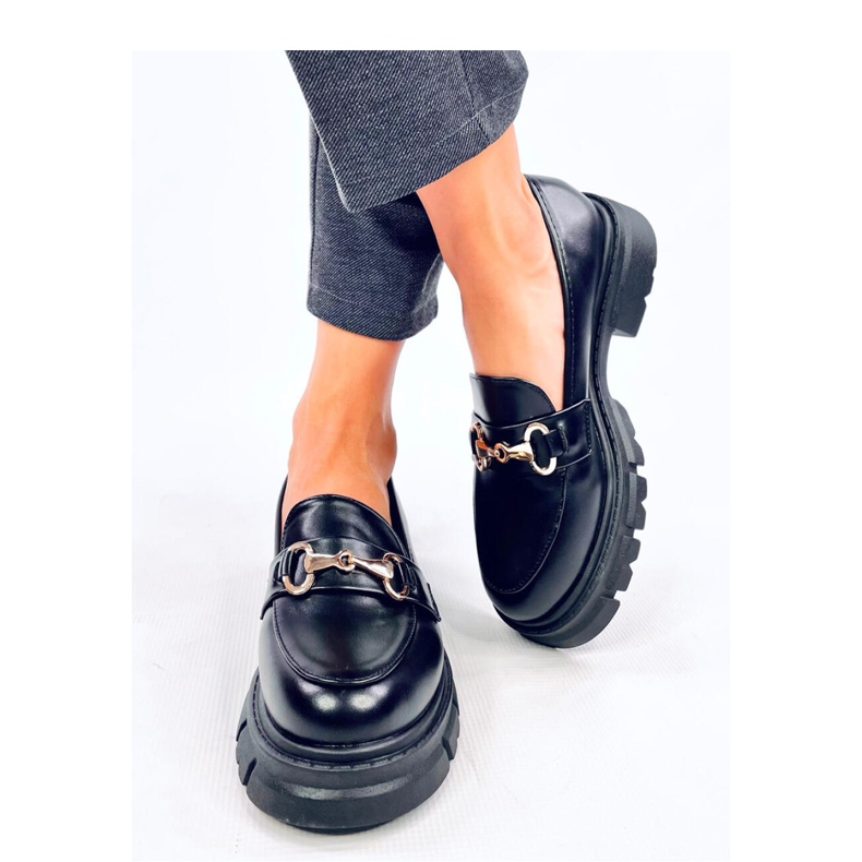 Mocassins à semelle haute Kyress Noir - Inello le noir