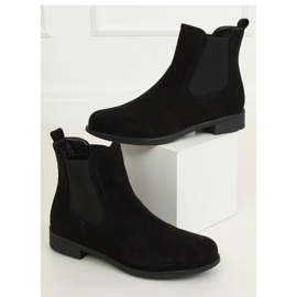 Bottines Chelsea classiques noires pour femmes MR-9 Noir - Inello