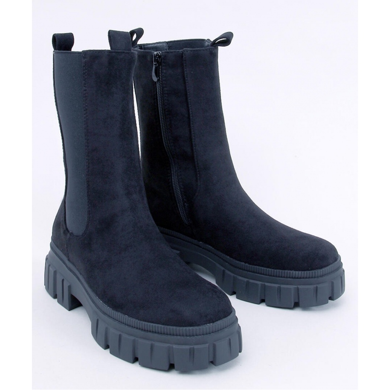 Dowel Bottines Chelsea noires - Inello le noir
