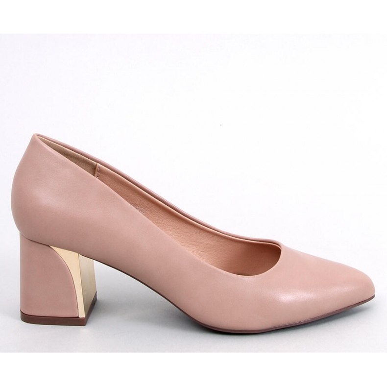 Escarpins à talons larges Kerrigan Kaki - Inello beige