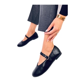 Ballerines à bride noire