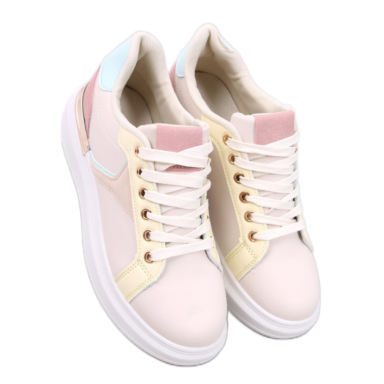 Baskets colorées pour femme rose Baskets colorées pour femme rose
