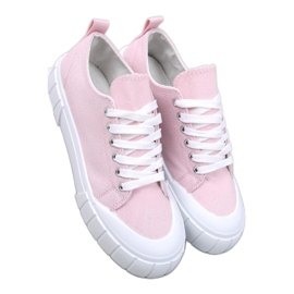 Baskets femme roses