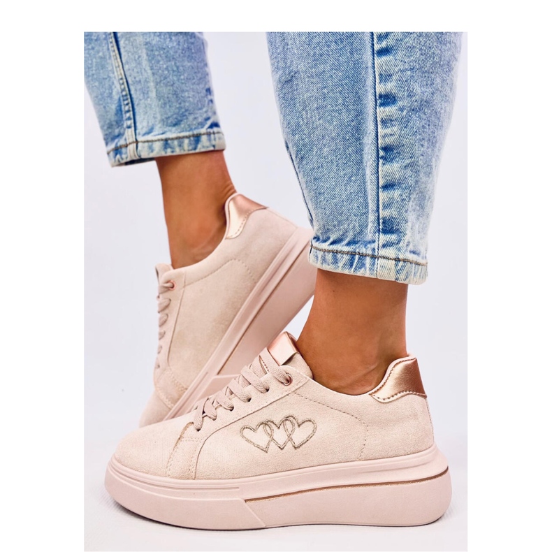 Baskets femme pastel Akins Rose - Inello Baskets femme pastel Akins Rose - Inello