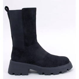 Bottines Chelsea montantes Seuss noires - Inello