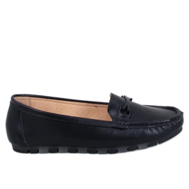 Mocassins classiques avec semelle intérieure en cuir Noir le noir