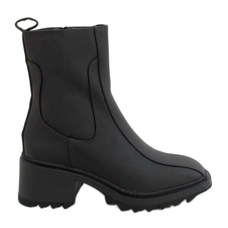 Bottines noires pour femmes QT33P Noir - Inello le noir