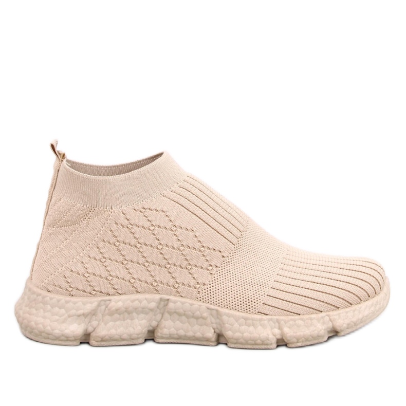 Darts Chaussures de sport chaussettes beiges - Inello