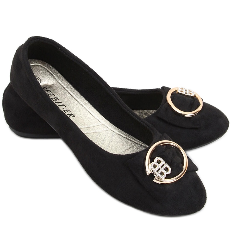 Ballerines femme Noir le noir