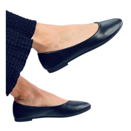 Ballerines classiques pleine fleur Musse Noir - Inello le noir
