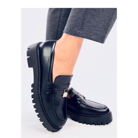 Mocassins plateforme Rimet Noir - Inello le noir