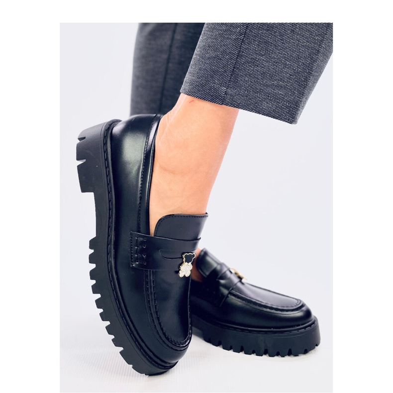Mocassins plateforme Rimet Noir - Inello le noir