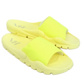Sandale tongs femme Wind Jaune - Inello
