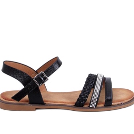 Pasini Sandales femme noires - Inello