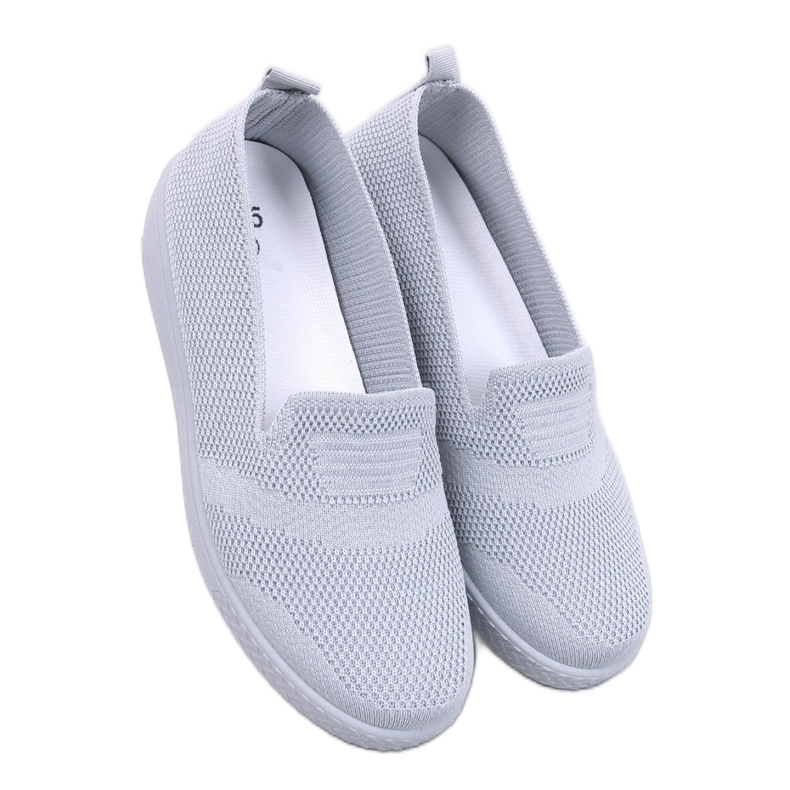 Baskets chaussettes Combe Gris - Inello