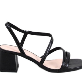 Cudini Sandales à talons noires - Inello