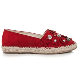 Marquiz Chaussures à enfiler avec décorations rouge Marquiz Chaussures à enfiler avec décorations rouge