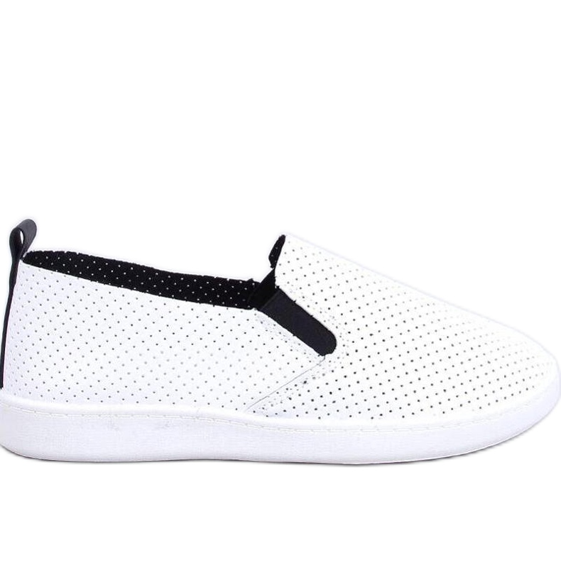 Baskets slip-on Jousse BLANC/NOIR - Inello le noir