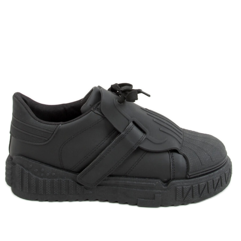 Baskets noires pour femmes NB513P Noir - Inello le noir
