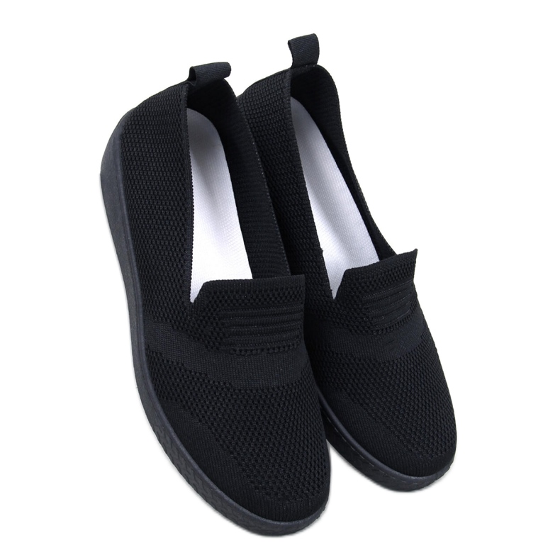 Combe Baskets chaussettes noires - Inello le noir